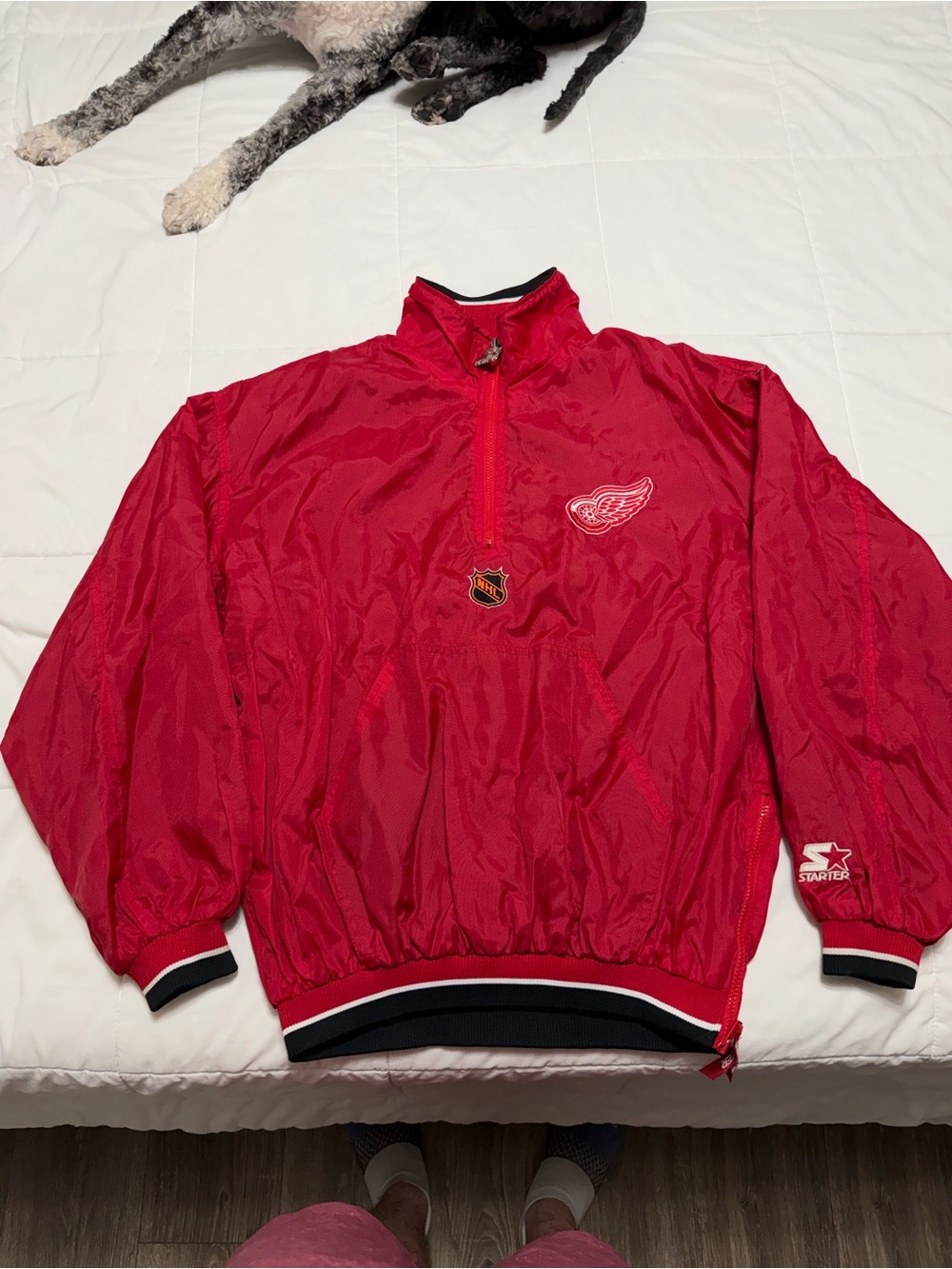 Vintage NHL 1990’s Detroit Red Wings Starter Jacket